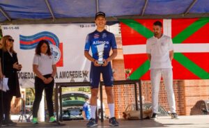 Mauro Ibañez de Alimco-Campagnolo ganador de la Kopa Bizkaia.