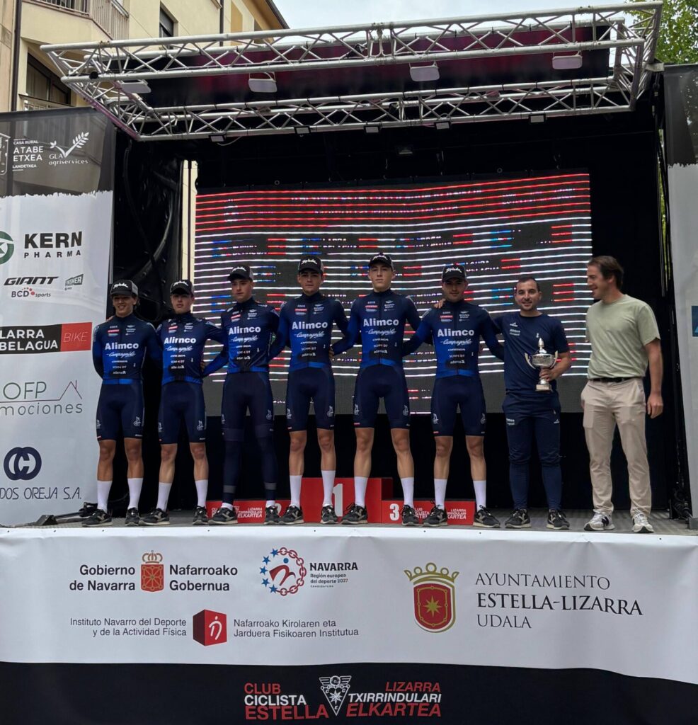 Alimco-Campagnolo gana por equipo en la Clásica Estella