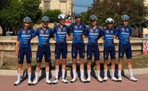 Alimco-Campagnolo en la Cursa del Llobregat, Copa de España Júnior.